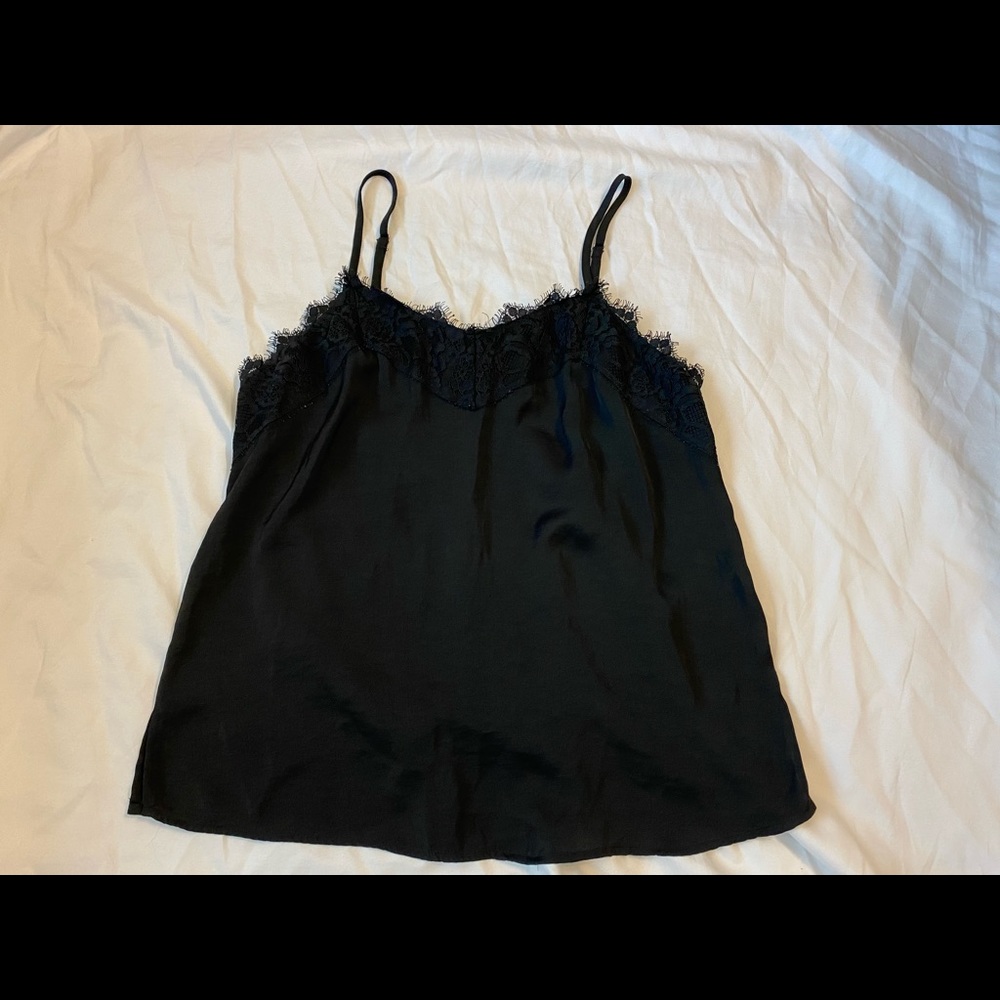Black lace top